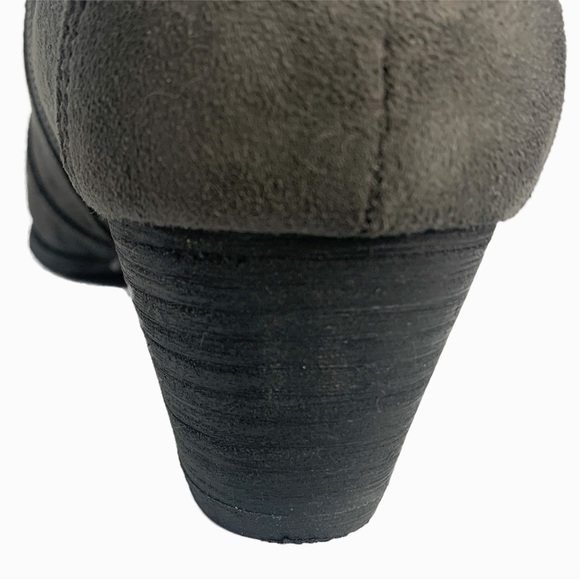 Comfortview Faux Suede Ankle Boots 11 Grey - Picture 7 of 10